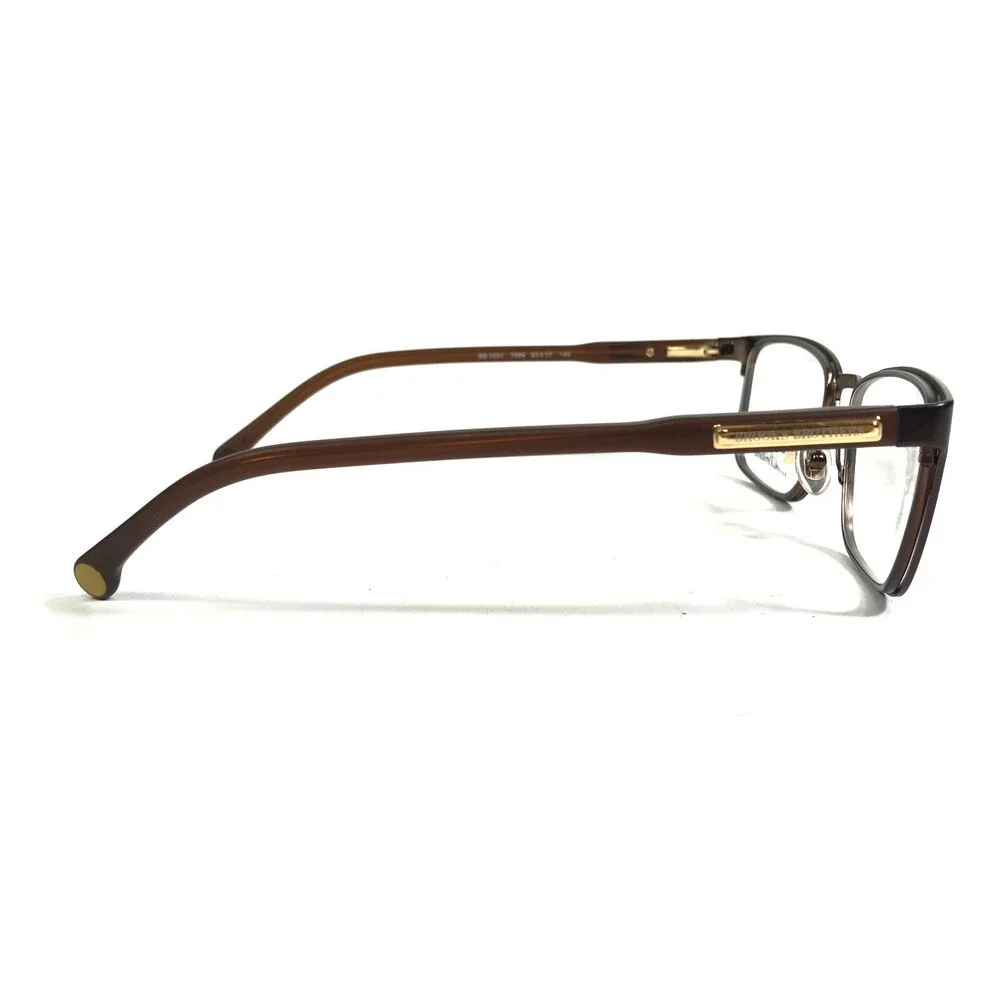 Brooks Brothers Eyeglasses Frames BB1031 1664 Brown Rectangular 53-17-140
